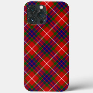 Fraser tartan red blue lila kariert Case-Mate iPhone hülle
