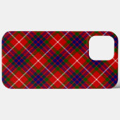 Fraser tartan red blue lila kariert Case-Mate iPhone hülle (Rückseite (Horizontal))