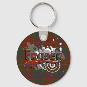 Fraser Tartan-Schmutz Schlüsselanhänger