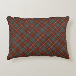 Fraser von Lovat Dark Red Scottish Tartan Zierkissen