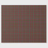 Fraser von Lovat Weathered Clan Tartan Geschenkpapier (Flach)