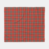 Fraser Weathered Karo Fleecedecke (Vorderseite (Horizontal))