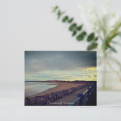 Fraserburgh Bay Seafront Walk, Schottland Postkarte (Stehend Vorderseite)