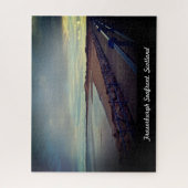 Fraserburgh Bay Seafront Walk, Schottland Puzzle (Vertikal)