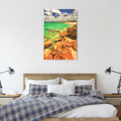 Frasers Beach | Tasmanie Leinwanddruck (Insitu (Schlafzimmer))