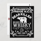 Fraser's Ridge Whisky Postkarte (Vorne/Hinten)