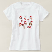 frasier christmas pattern T-Shirt (Design vorne)