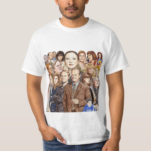 Frasier - Collage T-Shirt (Vorderseite)