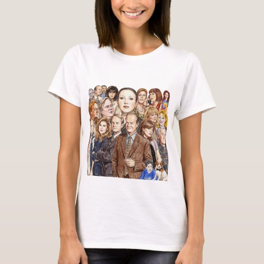Frasier - Collage T-Shirt (Vorderseite)