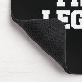 Frat Legend Funny Fraternity College Frat Party Gr Mousepad (Ecke)