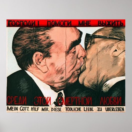 Fraternal Kiss Poster (Vorne)