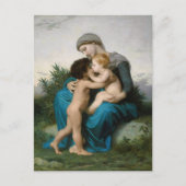 Fraternale Liebe von William-Adolphe Bouguereau Postkarte (Vorderseite)