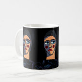 "Frau (102)" Kaffeetasse (Vorderseite Links)