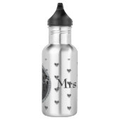 Frau 10. Zehn-Jubiläumsemblem Edelstahlflasche (Rechts)