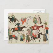 Frau 1671 A Horse Market, c.1580 Postkarte (Vorne/Hinten)