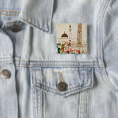 Frau 1671 ein Basar in Istanbul, c.1580 Button (Beispiel)