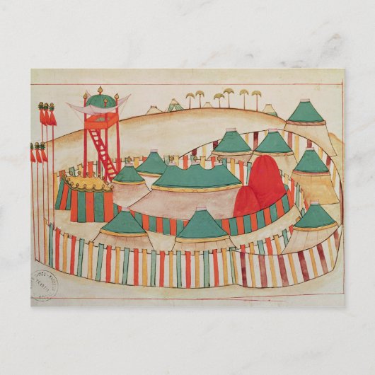 Frau 1671 The Imperial Camp, c.1580 Postkarte (Vorderseite)