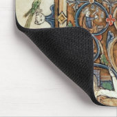 Frau 21926 der Baum von Jesse von einem Psalter Mousepad (Ecke)