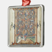 Frau 21926 der Baum von Jesse von einem Psalter Ornament Aus Metall (Links)