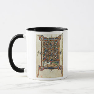 Frau 21926 der Baum von Jesse von einem Psalter Tasse