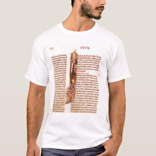 Frau 21 fol.97 Ruth und Boaz, von einer Bibel T-Shirt