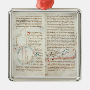 Frau-235 Geometrie f.32 u. 33, von einem 'Traite Silbernes Ornament