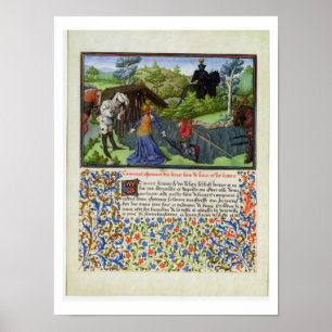 Frau 2597 Hope holt das Herz aus dem Teerfluss Poster