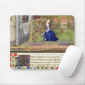 Frau 2617 Emilia in ihrem Garten, Platte 22, von Mousepad (Mit Mouse)