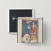 Frau 3516 f.127 der Jongleur von Notre Dame Button (Vorne & Hinten)