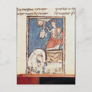 Frau 3516 f.127 The Juggler of Notre Dame Postkarte