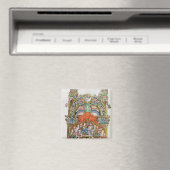 Frau 369 f.29v Pentecost Magnet (In Situ (Geschirrspüler))