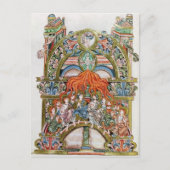 Frau 369 f.29v Pentecost Postkarte (Vorderseite)