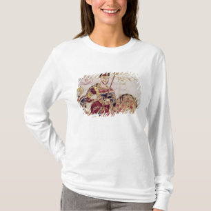 Frau 4 Lothair I auf seinem Pferd T-Shirt