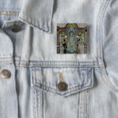 Frau 501 St. Benedict (Pergament) Button (Beispiel)
