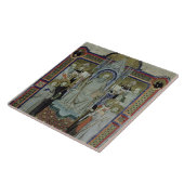 Frau 501 St. Benedict (Pergament) Fliese (Seite)