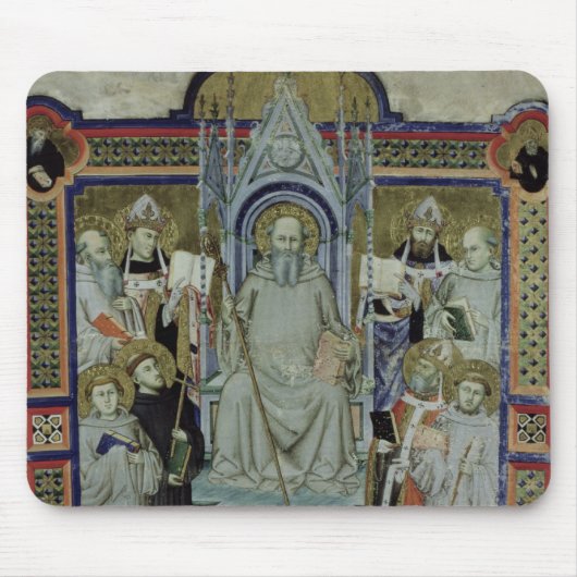 Frau 501 St. Benedict (Pergament) Mousepad (Vorne)