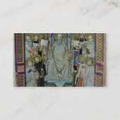 Frau 501 St. Benedict (Pergament) Visitenkarte (Rückseite)