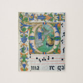 Frau 515 f.1r der wunderbare Entwurf der Fische, Puzzle (Vertikal)