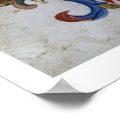 Frau 531 f.169v Historisierte erste 'D' mit Ki Poster (Ecke)