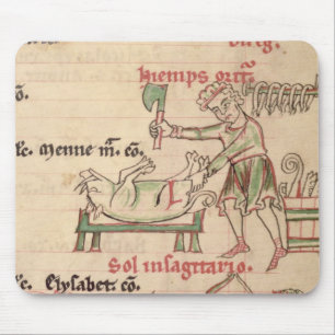Frau 54. f.6r November: Das Schwein, von einem Mousepad