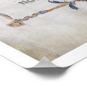 Frau 564 f.13v Page mit einer Historisierung der e Poster (Ecke)