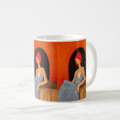 "Frau (87)" Kaffeetasse (VorderseiteRechts)