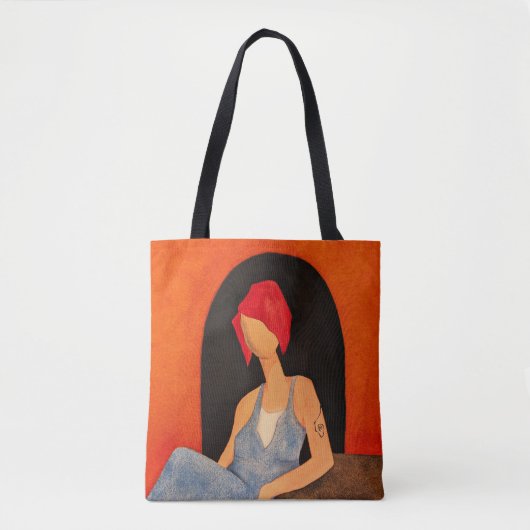 "Frau (87)" Tasche (Vorderseite)