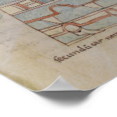 Frau 8 f.42 St. Mark, Evangelist Poster (Ecke)