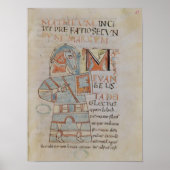 Frau 8 f.42 St. Mark, Evangelist Poster (Vorne)