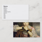 Frau Abington als Fräulein Prue in Congreves Visitenkarte (Vorne/Hinten)