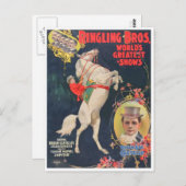 Frau Ada Castello Postkarte (Vorne/Hinten)