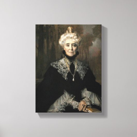 Frau Adeline M. Noble Leinwanddruck (Vorderseite)