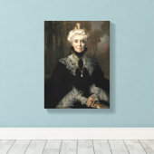 Frau Adeline M. Noble Leinwanddruck (Insitu (Holzboden))