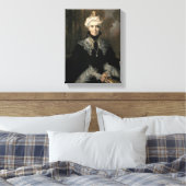 Frau Adeline M. Noble Leinwanddruck (Insitu (Schlafzimmer))